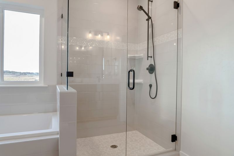 Glass Panel Shower Design